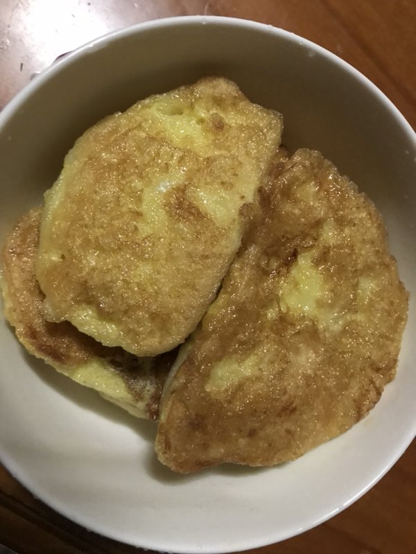 蛋煎馒头