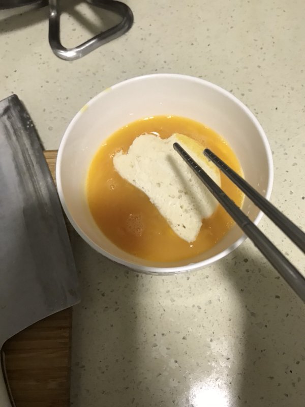 蛋煎馒头