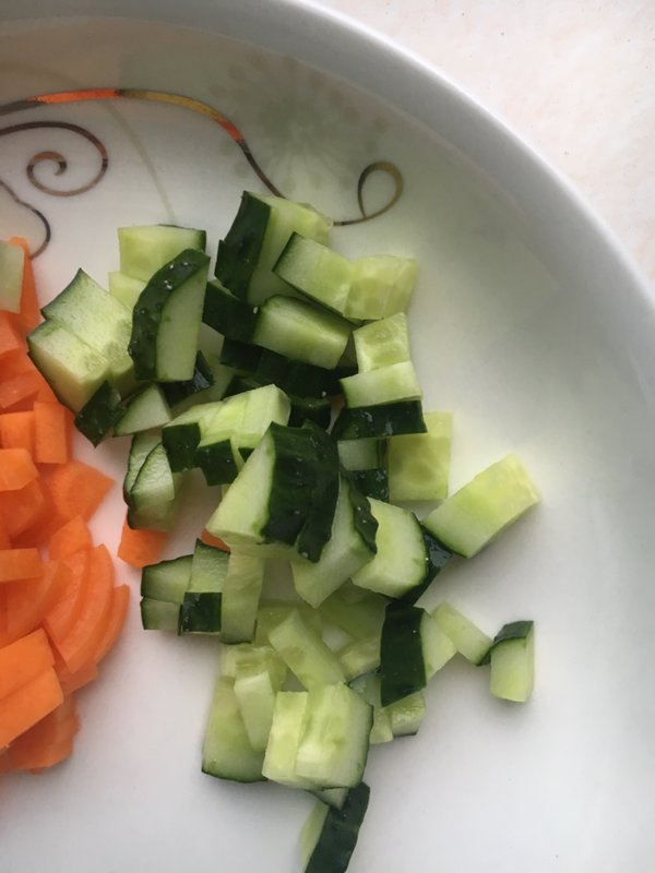 鸡蛋火腿炒饭