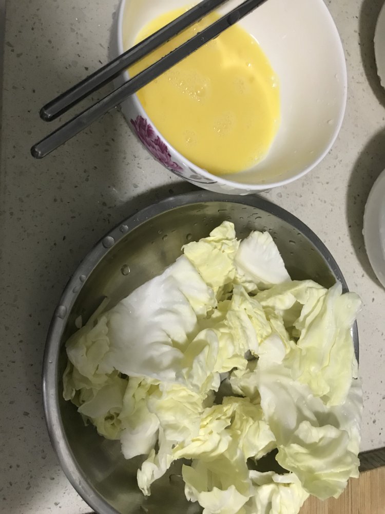 包菜鸡蛋汤