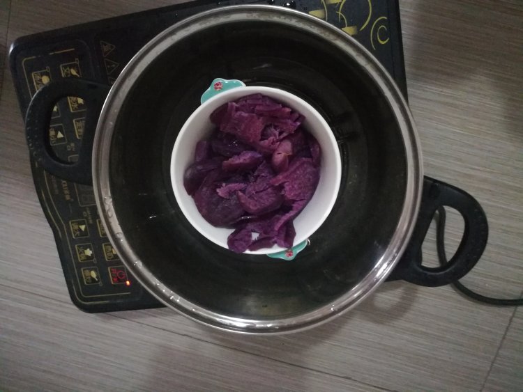 紫薯发糕