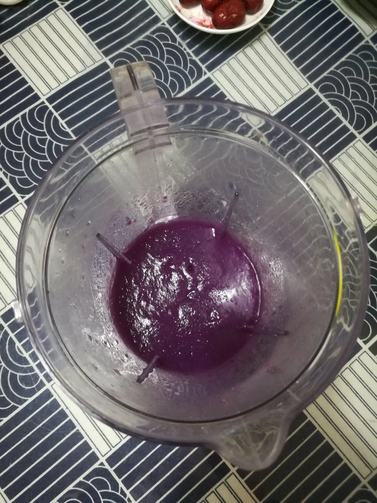 紫薯发糕