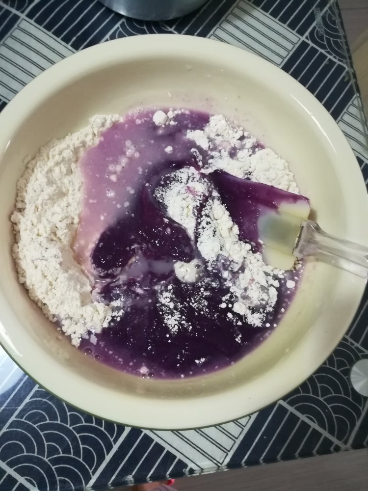 紫薯发糕