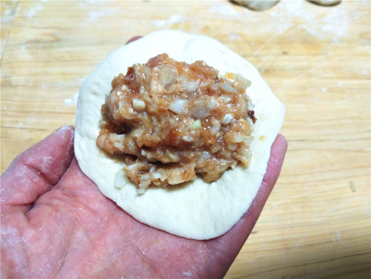 藠头鲜肉包