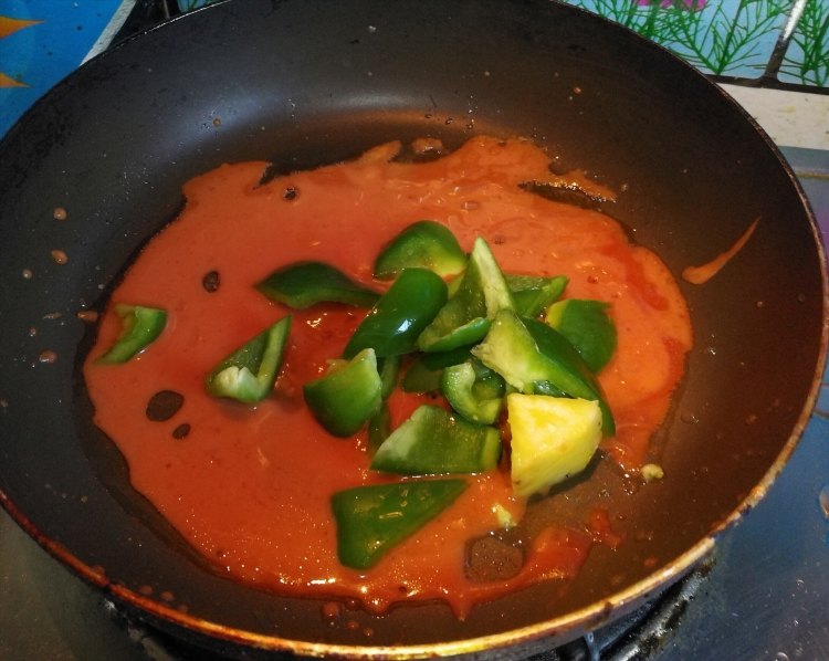 菠萝豆腐