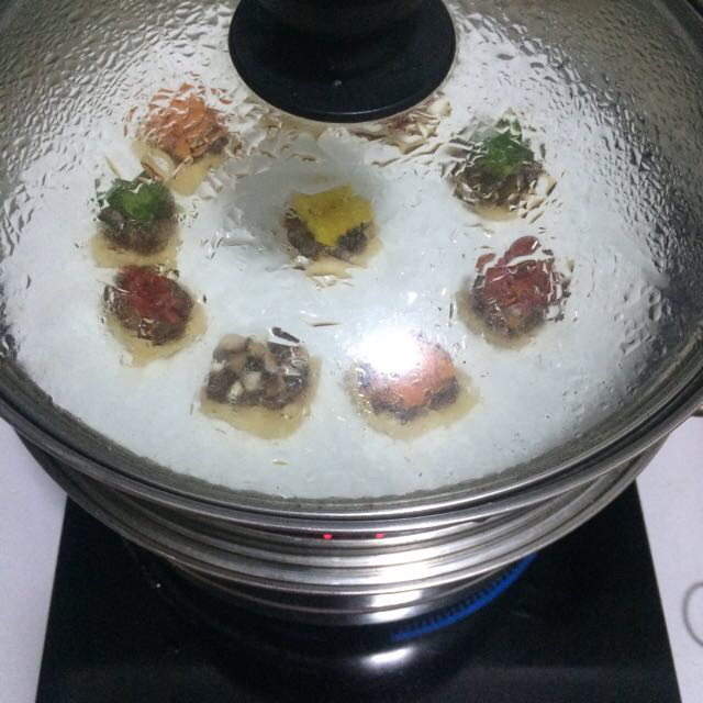 豆泡肉泥蔬菜盅