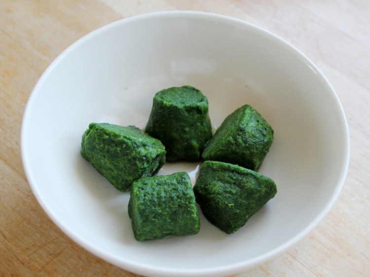 菠菜空心饼