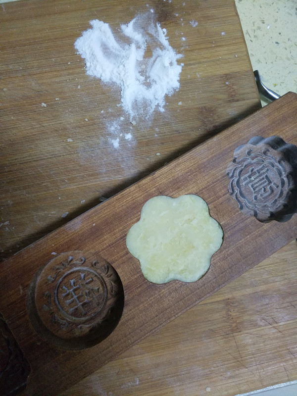 奶香绿豆糕