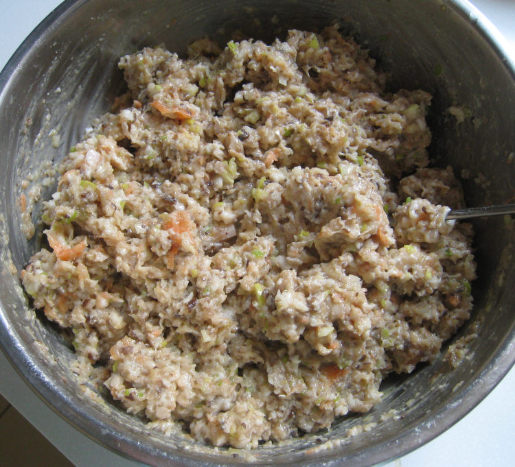 香菇猪肉胡萝卜馅蒸饺