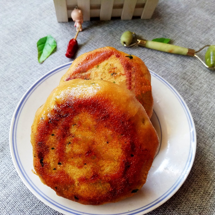 玉米面菜饽饽