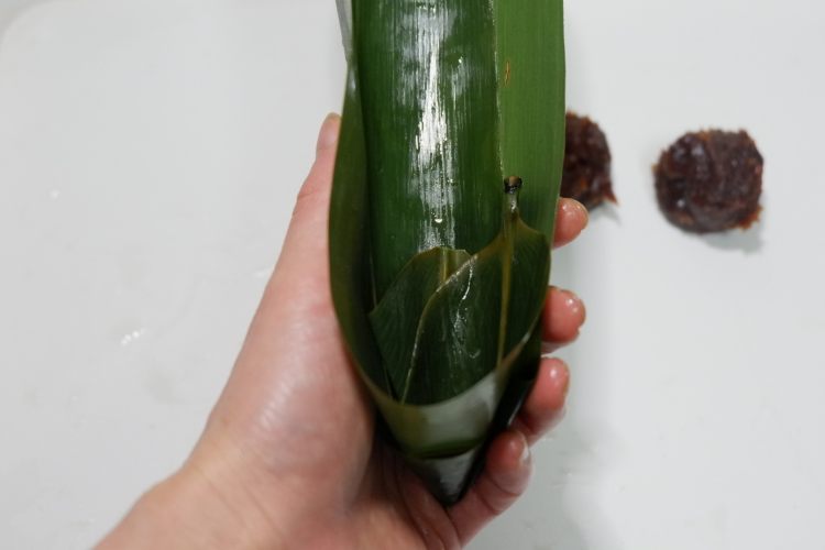 甜糯豆沙粽子