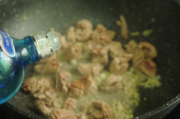 爆炒腰花