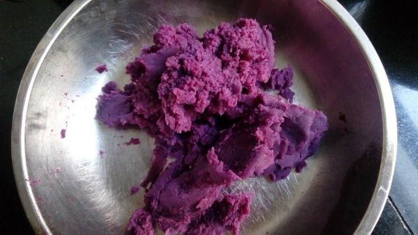 紫薯牛奶布丁