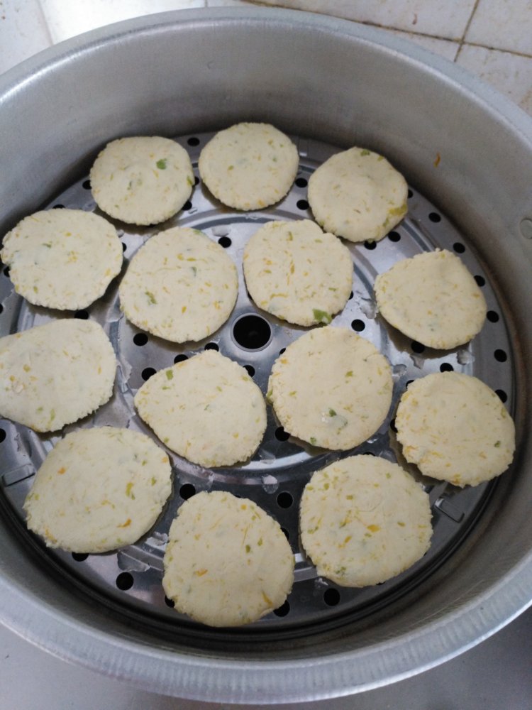 南瓜饼。