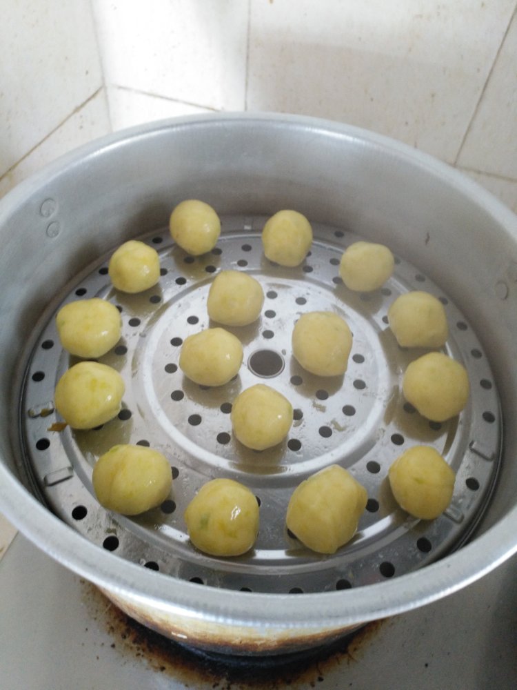 南瓜饼。