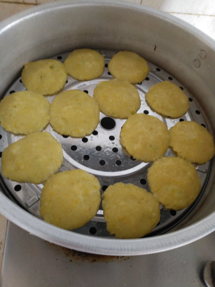南瓜饼。