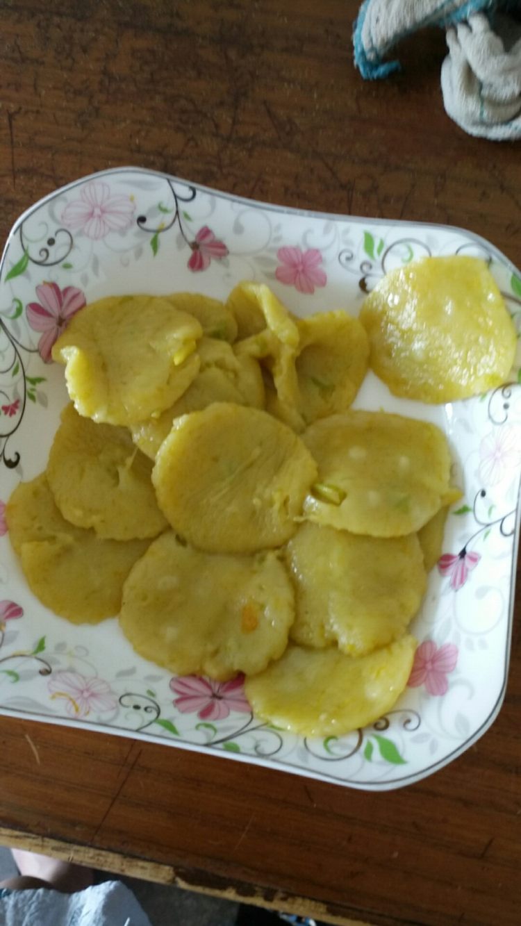 南瓜饼。