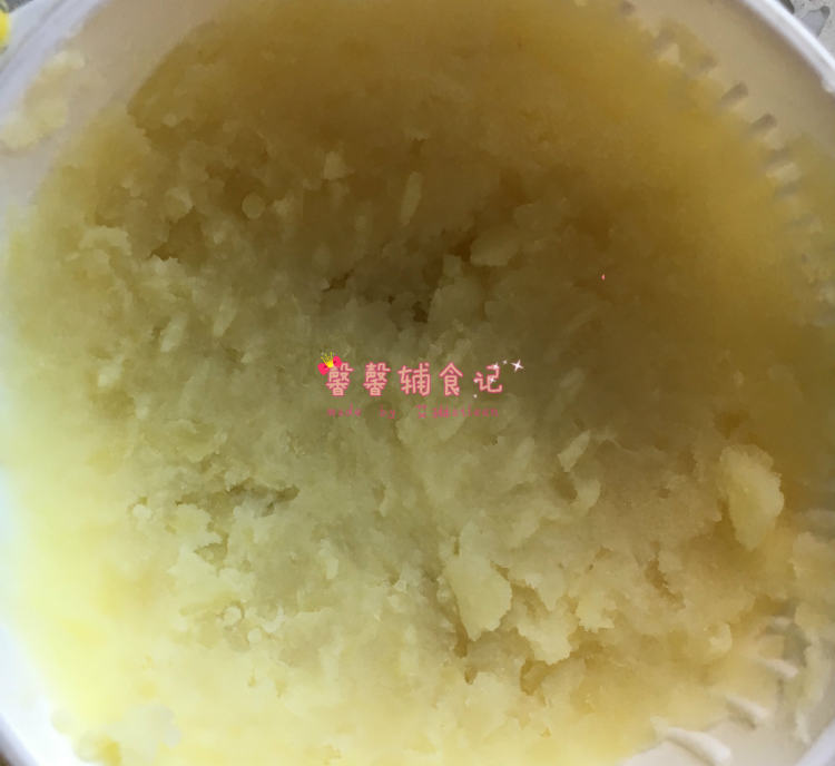 香菇肉末土豆泥
