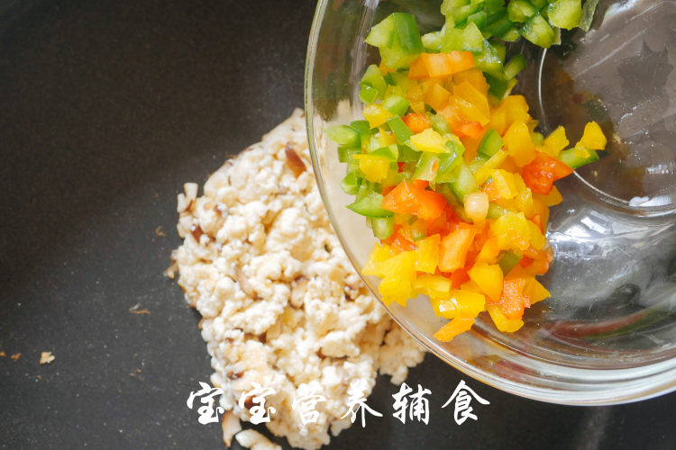 香菇鸡肉炒饭