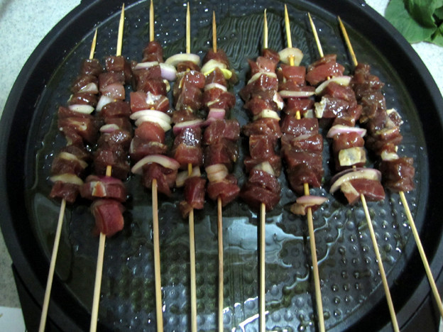 电饼铛版羊肉串