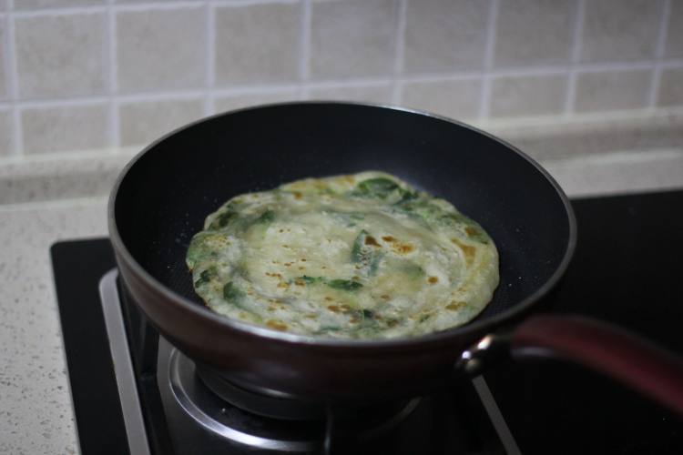 荆芥烫面油饼