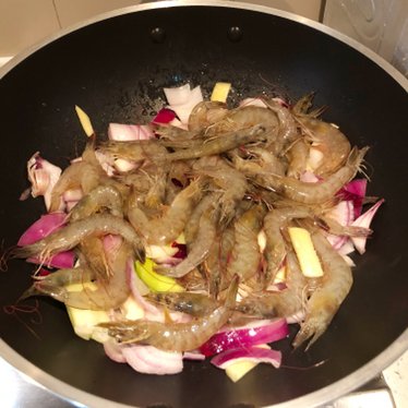 夜排挡风味基围虾