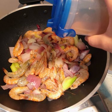 夜排挡风味基围虾