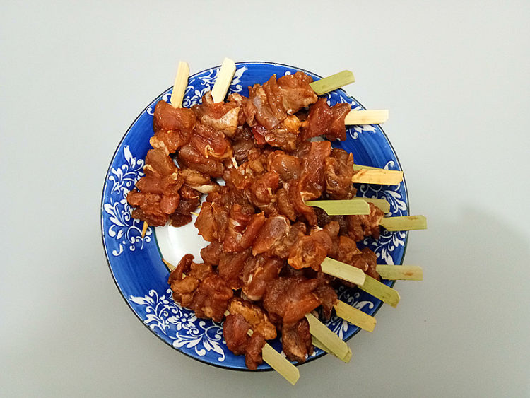 孜然鸭肉串