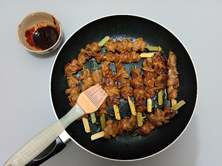 孜然鸭肉串