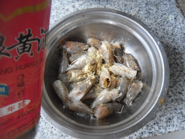 酥炸虾头