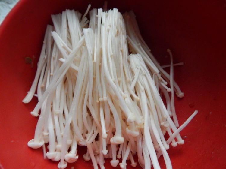 青茄子金针菇煲