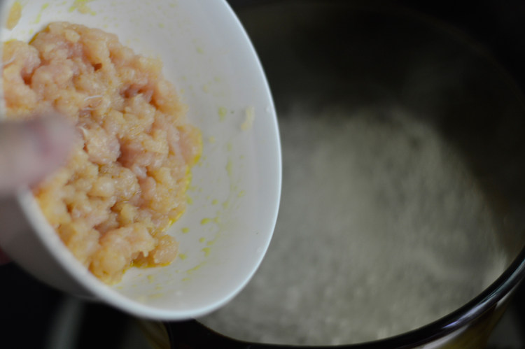 胡萝卜芹菜鸡肉粥（辅