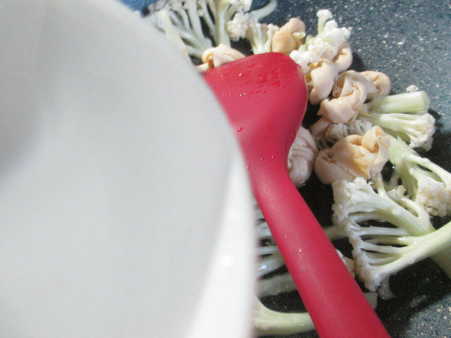 花菜烧千张结