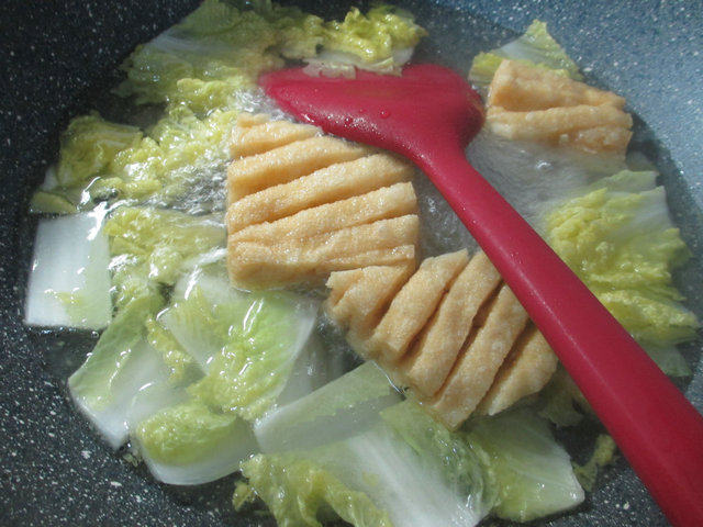 兰花豆干娃娃菜刀削面