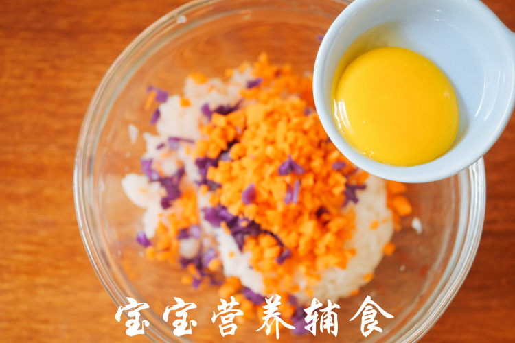 宝宝辅食-鲜虾蒸米糕