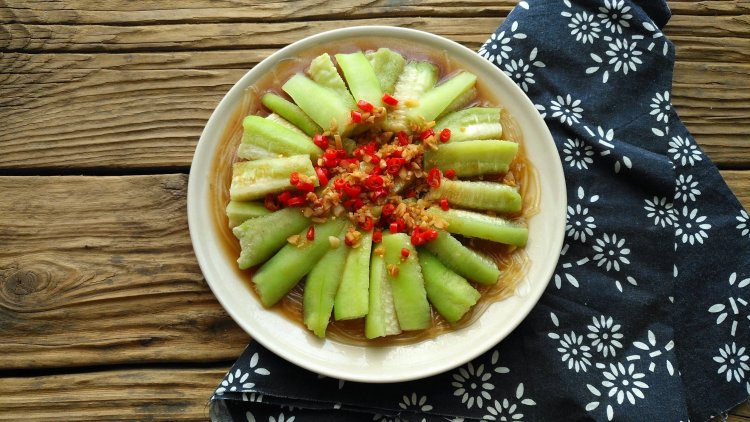 蒜蓉粉丝蒸丝瓜