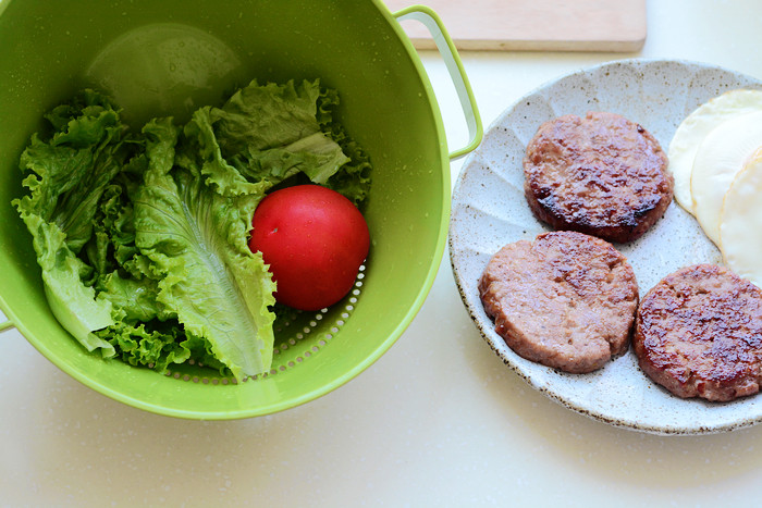 肉饼汉堡