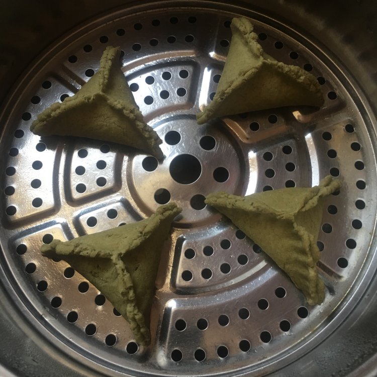 抹茶全麦糖三角（红糖