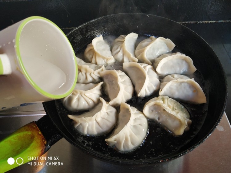 韭菜肉馅生煎饺