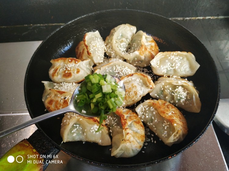 韭菜肉馅生煎饺