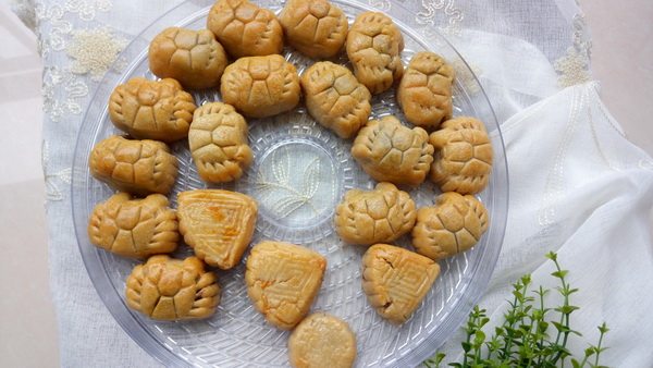烧烤蜜版螃蟹月饼