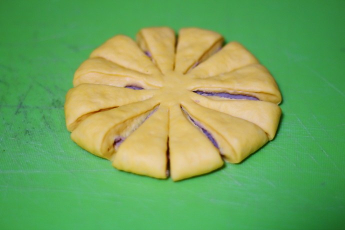 南瓜花型面包