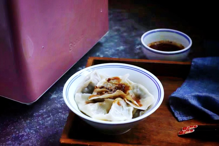 韭菜猪肉馅水饺