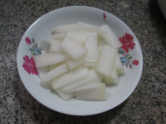 咸鸭蛋蒸冬瓜